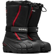 ユースフルーリー ブーツ YOUTH FLURRY BOOT NY5192 015 Black, Bright Red US2(20cm) [防寒ブーツ キッズ]