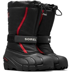 ユースフルーリー ブーツ YOUTH FLURRY BOOT NY5192 015 Black, Bright Red US3(21cm) [防寒ブーツ キッズ]