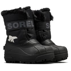 チルドレンズ スノーコマンダー ブーツ CHILDRENS SNOW COMMANDER BOOT NC5190 010 Black, Charcoal US8(13cm) [防寒ブーツ キッズ]