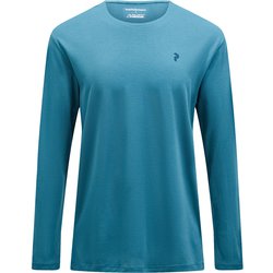 デルタ ロングスリーブティー M Delta LS Tee G79369 050 HYDRO FRESH Lサイズ [アウトドア カットソー メンズ]