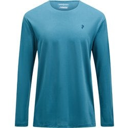 デルタ ロングスリーブティー M Delta LS Tee G79369 050 HYDRO FRESH Sサイズ [アウトドア カットソー メンズ]