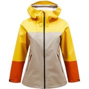 トレイル Hipe シェル ジャケット ウィメンズ Trail Hipe Shell Jacket women G79384050 PURE GOLD Mサイズ [防水ジャケット レディース]