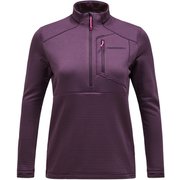 トレイル ポーラテック ハーフ ジップ ウィメンズ Trail Polartec Half Zip women G79811 MYSTIC PURPLE XSサイズ [アウトドア フリース レディース]