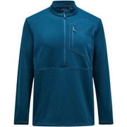 トレイル ポーラテック ハーフ ジップ Trail Polartec Half Zip G79813 030 INFINITY TEEL Mサイズ [アウトドア フリース メンズ]