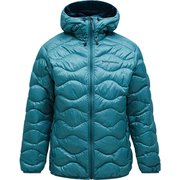 ヘリウム ダウン フード ジャケット M Helium Down Hood Jacket G79845 040 HYDRO FRESH Lサイズ [アウトドア ダウンウェア メンズ]