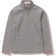 PPウールハーフジップ PP Wool Half Zip 8115428 020 グレー Mサイズ [アウトドア カットソー レディース]