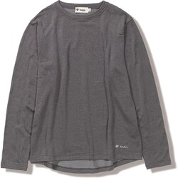 TS EXストレッチグリッドクルー TS EX ST Grid Freece Crew 8115430 020 グレー Lサイズ [アウトドア フリース レディース]