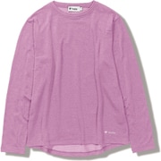 TS EXストレッチグリッドクルー TS EX ST Grid Freece Crew 8115430 088 モーブ Lサイズ [アウトドア フリース レディース]