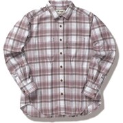 TSラフチェックシャツ TS Rough Check Shirt 8112473 226 モーブピンク Mサイズ [アウトドア シャツ レディース]