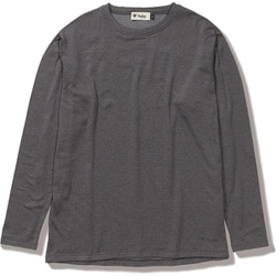 TS EXストレッチグリッドクルー TS EX ST Grid Crew 5115481 020 グレー Sサイズ [アウトドア フリース メンズ]