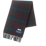 アウトドア マフラー ハイランドツイードスカーフ Highland Tweed Scarf 6320424 147 ブラックチェック