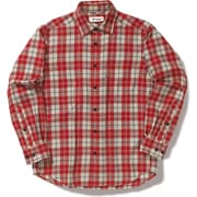 TSウォームチェックシャツ TS Warm Check Shirt 5112416 080 レッド Sサイズ [アウトドア シャツ メンズ]