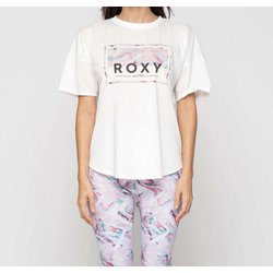 HEALING TIME S/S TEE RST244518 WHT Lサイズ [水陸両用 フィットネス ヨガ シャツ レディース]