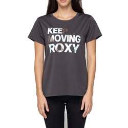 KEEP MOVING RST244532 CHA Sサイズ [水陸両用 フィットネス ヨガ シャツ レディース]