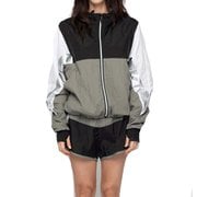 JUMP HIGH METALLIC JACKET RJK244504 BLK Mサイズ [フィットネス ヨガ ジャケット レディース]