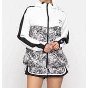 HEALING TIME JACKET RJK244513 BLK Mサイズ [フィットネス ヨガ ジャケット レディース]