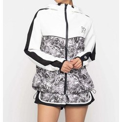 HEALING TIME JACKET RJK244513 BLK Lサイズ [フィットネス ヨガ ジャケット レディース]