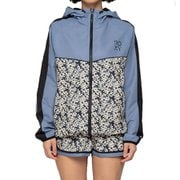 HEALING TIME JACKET RJK244513 BLU Mサイズ [フィットネス ヨガ ジャケット レディース]