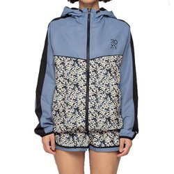 HEALING TIME JACKET RJK244513 BLU Lサイズ [フィットネス ヨガ ジャケット レディース]