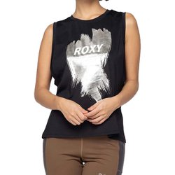 CREATE YOUR METALLIC BALANCE RSL244512 BLK Lサイズ [水陸両用 フィットネス ヨガ シャツ レディース]