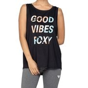 GOOD VIBES RSL244529 BLK Sサイズ [水陸両用 フィットネス ヨガ シャツ レディース]
