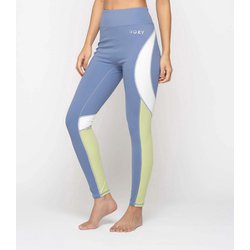 JUMP HIGH METALLIC LEGGINGS VER2 RPT244508 BLU Lサイズ [水陸両用 フィットネス ヨガ タイツ レディース]