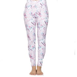 HEALING TIME LEGGING RPT244516 MUL Mサイズ [水陸両用 フィットネス ヨガ タイツ レディース]