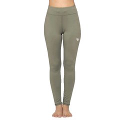 MY 1ST ROXY LEGGINGS RPT244524 KHA Lサイズ [水陸両用 フィットネス ヨガ タイツ レディース]
