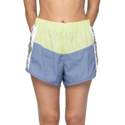 JUMP HIGH METALLIC SHORTS RPT244505 BLU Mサイズ [フィットネス ヨガ ショートパンツ レディース]