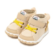 恐竜ちゃんミドルカットスニーカー 204808 BEIGE 12.5cm [スニーカー ベビー]