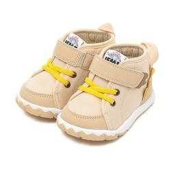 恐竜ちゃんミドルカットスニーカー 204808 BEIGE 14cm [スニーカー ベビー]