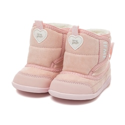patto 脱ぎ履き簡単ファーストブーツ 204826 PINK 12cm [防寒ブーツ ベビー]