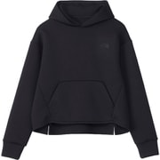 テックエアースウェットショートフーディー レディース パーカー ブラック(K) Lサイズ NTW62484