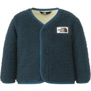 カドルフリースカーディガン NAB72401 ミッドナイトペトロール PO 90サイズ [アウトドア ジャケット ベビー]