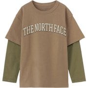 LTSピカティー LTS Pika Tee NTJ82336 ユーティリティブラウン UB 140サイズ [アウトドア トップス 長袖 キッズ]