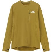 エクスペディショングリッドフリースクルー Expedition Grid Fleece Crew NL72323 アンバーグリーン AM Lサイズ [アウトドア フリース メンズ]