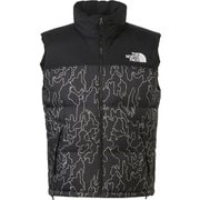 ノベルティーヌプシベスト Novelty Nuptse Vest ND92339 ブラックツリーバーク KB Sサイズ [アウトドア ダウンベスト メンズ]
