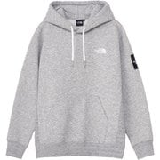 スクエアロゴフーディ Square Logo Hoodie NT62338 ミックスグレー2 Z2 Mサイズ [アウトドア パーカー ユニセックス]