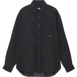 ロングスリーブエンライドシャツ ユニセックス シャツ ブラック（K） Sサイズ NR62461