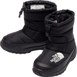 ヌプシ ブーティ VII K Nuptse Bootie VII NFJ52288 TNFブラック×TNFブラック2 K 17cm [防寒ブーツ キッズ]