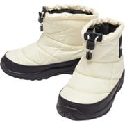 ヌプシ ブーティ ロゴ ショート K Nuptse Bootie Logo Short NFJ52280 ガーデニアホワイト×TNFブラック GK 15cm [防寒ブーツ キッズ]