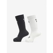 フリー ラン ライト 2P クルー K Free Run Light 2P Crew NNJ82402 TNFブラック×TNFホワイト KW JMサイズ(16-18cm) [ソックス キッズ]