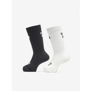 フリー ラン ライト 2P クルー K Free Run Light 2P Crew NNJ82402 TNFブラック×TNFホワイト KW JLサイズ(19-21cm) [ソックス キッズ]