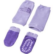 ヌプシ レッグ ウォーマー&ソックス セット Baby Nuptse Leg Warmer & Socks Set NNB82410 パープルフォグ P BSサイズ(10-12cm) [アウトドア 小物 ベビー]