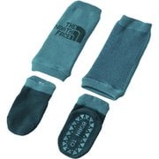ヌプシ レッグ ウォーマー&ソックス セット Baby Nuptse Leg Warmer & Socks Set NNB82410 アルカリブルー A BSサイズ(10-12cm) [アウトドア 小物 ベビー]