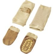 ヌプシ レッグ ウォーマー&ソックス セット Baby Nuptse Leg Warmer & Socks Set NNB82410 グラベル G BSサイズ(10-12cm) [アウトドア 小物 ベビー]