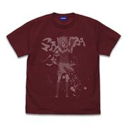 NARUTO -ナルト- 疾風伝 Tシャツ 春野サクラ BURGUNDY Mサイズ