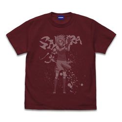NARUTO -ナルト- 疾風伝 Tシャツ 春野サクラ BURGUNDY XLサイズ
