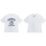 ドラゴンボール ビッグシルエットTシャツ カプセルコーポレーション WHITE Lサイズ