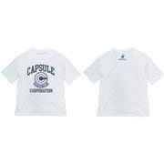 ドラゴンボール ビッグシルエットTシャツ カプセルコーポレーション WHITE XLサイズ